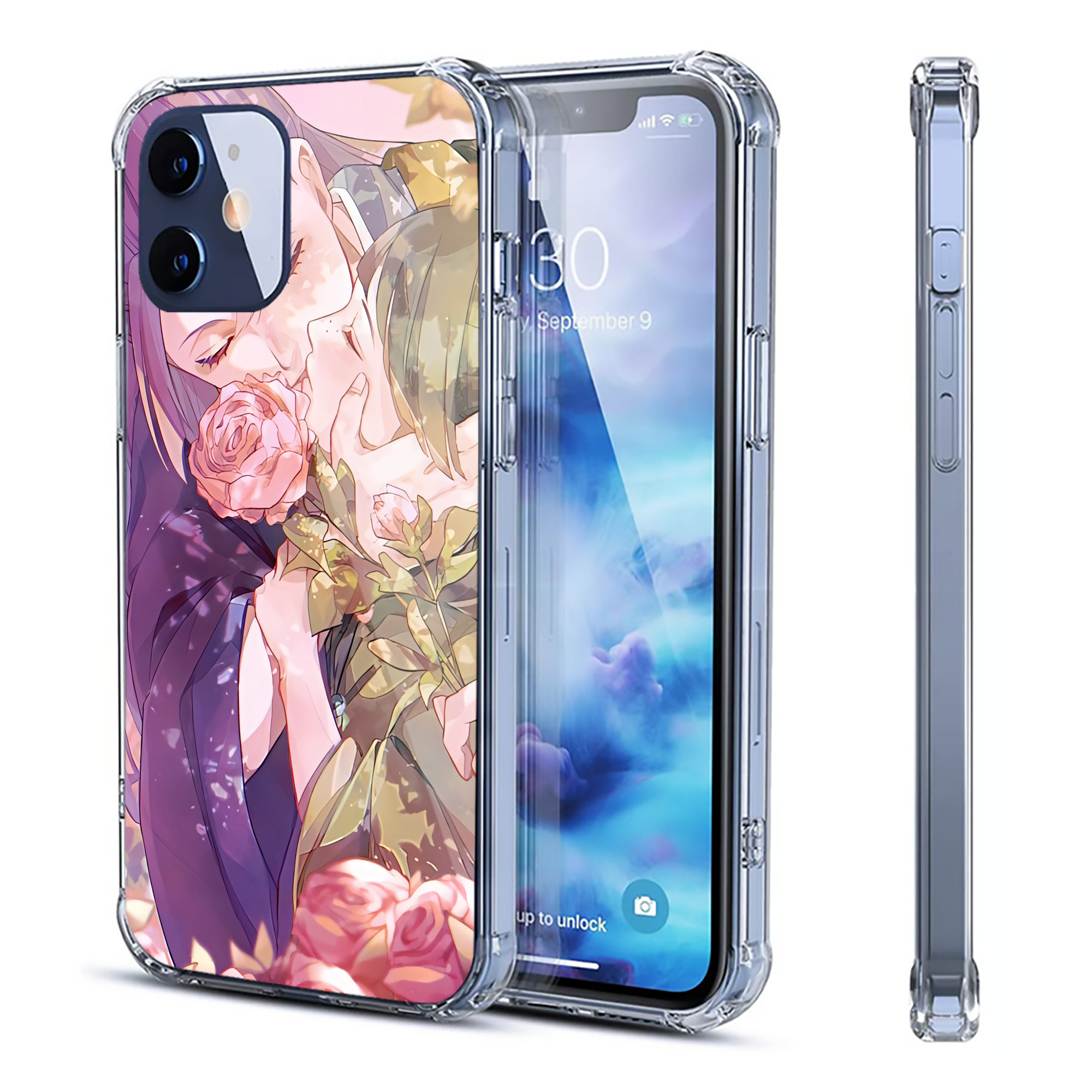 （画像用） 薬屋のひとりごと The Apothecary Diaries 【iPhone 12シリーズ対応】透明スマホケース（クリアソフトケース）